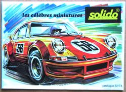 Catalogue SOLIDO 1974 > Dessin De Couverture (Porsche 911) : Jean Blanche - Catalogi