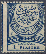 Stamp Turkey 1884  1pi Mint Lot#72 - Unused Stamps
