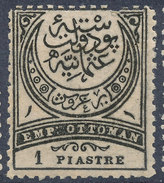 Stamp Turkey   1pi Mint Lot#77 - Unused Stamps