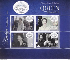 PENRHYN - 2017 - Jubilé Saphir QE II - BF Neuf // Mnh - Penrhyn