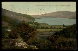 Lanrick Mead And Loch Vennachar Scotland Mailed From France  -ref 2683 - Wigtownshire