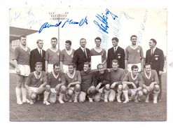 4950 MINDEN - DANKERSEN, Grün-Weiss Dankersen, Handballmannschaft 1969 Mit Fast Allen Autogrammen, Kl. Druckstelle - Minden