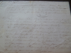 1841 Contrat De Transport De Vin De Cette Sète à Alger - Transporte