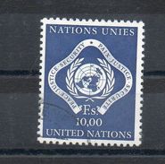 Nations Unies. Geneve. Série Courante 1969-1970. 10 FS - Usati