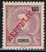 Congo, 1911, # 74, MH - Congo Portoghese