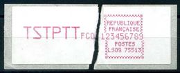 France LSA ATM CROUZET Prototype Test PTT LS09 75513 - 1981-84 Types « LS » & « LSA » (prototypes)