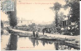 91 - JUVISY-sur-ORGE - 2 - Un Coin Pittoresque De L'Orge - FERRAILLEURS - Circulé 1906 - TBE - Juvisy-sur-Orge