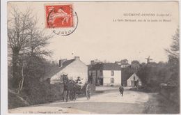 CARTE POSTALE   GUEMENE PENFAO 44  La Grée Brehaut,vue De La Route De Plessé - Guémené-Penfao