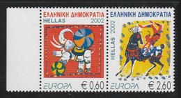 Greece 2002 Europa Cept Set MNH W0557 - Nuevos