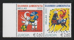 Greece 2002 Europa Cept Set MNH W0557 - Ungebraucht