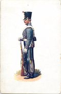 Ref 207- Militaires Militaria -regiments -uniforme - Illustrateurs -illustrateur -conducteur Train Des Equipages 1830  - - Uniformes