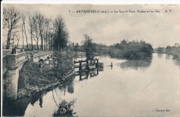 CPA 37 ARTANNES Le Grand Pont L'Indre Et Les Iles - Andere & Zonder Classificatie