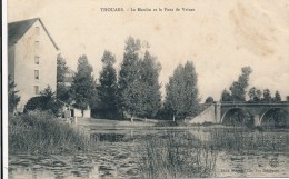 CPA 79 THOUARS Le Moulin Et Le Pont De Vrines - Thouars