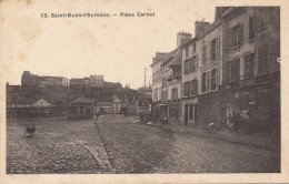 CPA 95 SAINT OUEN L'AUMONE Vue Rare Place Carnot - Saint-Ouen-l'Aumône