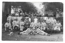 WWI NEURODE NOWA RUDA - BLESSES ALLEMANDS - HOPITAL MILITAIRE - EULENGEBIRGE POLOGNE - CARTE PHOTO - ALLEMAND - Polonia