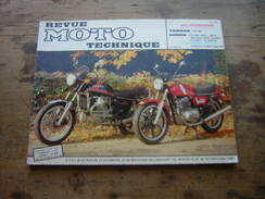 REVUE MOTO TECHNIQUE N° 39 1980  YAMAHA XS 500 - HONDA CX 400 400 C 400 E 500 500 C 500 E GL 500D CX 650 E GL 650 D2 - Motorrad