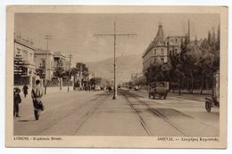 Grèce--ATHENES --1929--Avenue  Kephissia  (animée,voitures)  N° 38 éd Kogevinas....pas Très Courante - Grèce