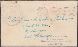 FM-96 CUBA. 1967. FEDERACION FILATELICA. PITNEY BOWES METER FRANKING. - Covers & Documents