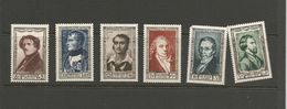 FRANCE  COLLECTION  LOT N O 3 0 0 56 0  PERSONNAGES DE FRANCE MH - Collections