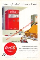 Coca-Cola 1948 Annonce-advert-advertentie - Papier Légère Cartonné 25 X 17 Cm - Afiches Publicitarios
