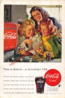 Coca-Cola 1948 Annonce-advert-advertentie - Papier Légère Cartonné 25 X 17 Cm - Poster & Plakate