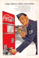 Coca-Cola 1952 Annonce-advert-advertentie - Papier Légère Cartonné 25 X 17 Cm - Afiches Publicitarios