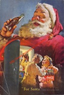 Coca-Cola 1950 Annonce-advert-advertentie - Papier Légère Cartonné 25 X 17 Cm - Affiches Publicitaires