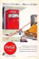 Coca-Cola 1948 Annonce-advert-advertentie - Papier Légère Cartonné 25 X 17 Cm - Manifesti Pubblicitari