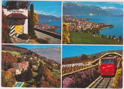 SUISSE,HELVETIA,SWISS,SCHWEIZ,SVIZZERA,SWITZERLAND ,VAUD,VEVEY,CHARDONNE,TRAIN MONT PELERIN - Chardonne