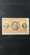 RARE ST PIERRE ET MIQUELON 1C 1909 ORIGINAL GUM UNUSED/MINT STAMP TIMBRE - Nuevos