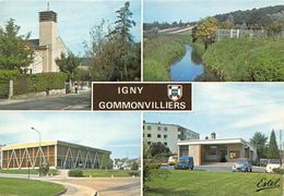 91-IGNY-GOMMONVILLIERS- MULTIVUES - Igny