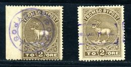 NORWAY/ARCTIC/REINDEER 1882 - Local Post Stamps