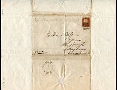 GB CHEMIST'S CIRCULAR 1846 LONDON BRIDGE FOLKINGHAM LINCOLNSHIRE - Covers & Documents