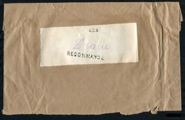 BELGIAN CONGO BELGE ABA OFFICIAL AIRMAIL ENVELOPE EGYPT 1939 - Cartas & Documentos