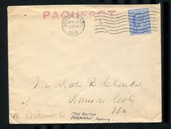 GREAT BRITAIN USA PAQUEBOT MARITIME EDWARD VII BOSTON 1905 - Poststempel