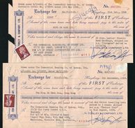 HONG KONG GREAT BRITAIN AUSTRALIA CHEQUES FISCALS - Other & Unclassified
