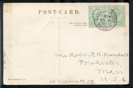 GREAT BRITAIN USED ABROAD PAQUEBOT TRINIDAD KING EDWARD VII 1911 - Marcophilie