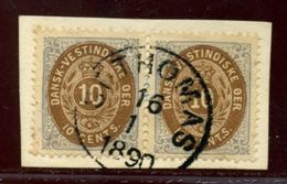 DANISH WEST INDIES 1873 10c - Denmark (West Indies)