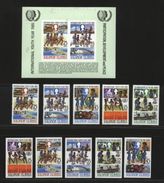 SOLOMON ISLANDS IMPERFORATE PROOFS GIRL GUIDES/YOUTH - Salomonen (...-1978)