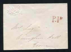 GB STATIONERY VICTORIA ESSEX 1842 ROMFORD - Other & Unclassified
