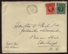 GREAT BRITAIN/LIBERIA 1936 SHIP MAIL - Marcophilie