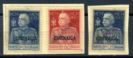 ITALIAN COLONIES CYRENAICA 1925 ROYAL JUBILEE - Cirenaica