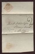 IRELAND 1834 "DEBT COLLECTING" ENTIRE - Prephilately