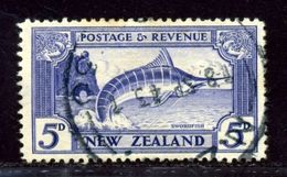 NEW ZEALAND SWORDFISH USED IN SOLOMONS/CALEDONIA ARMY PO WW2 - British Solomon Islands (...-1978)