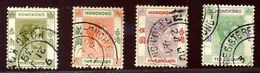 HONG KONG KGV1 HIGH VALS HIGH VALUES BEFORE OCCUPATION - Andere & Zonder Classificatie