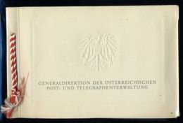 AUSTRIA 1952 PRESENTATION BOOKLET - Collections
