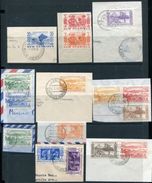 NEW HEBRIDES POSTMARKS PALMTREES IDOLS COCONUTS - Used Stamps