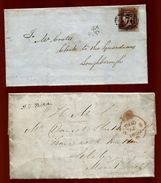 GB LEICESTERSHIRE SKELETON AND MOUNTSORREL VICTORIA 1844/50 - Non Classificati