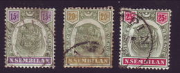 MALAYAN STATES  - NEGRI SEMBILAN NICE LOT - Negri Sembilan