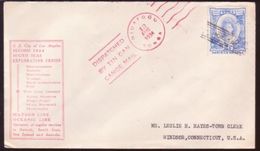 TONGA/TIN CAN MAIL/PACIFIC CRUISE 1934 COVER - Tonga (...-1970)